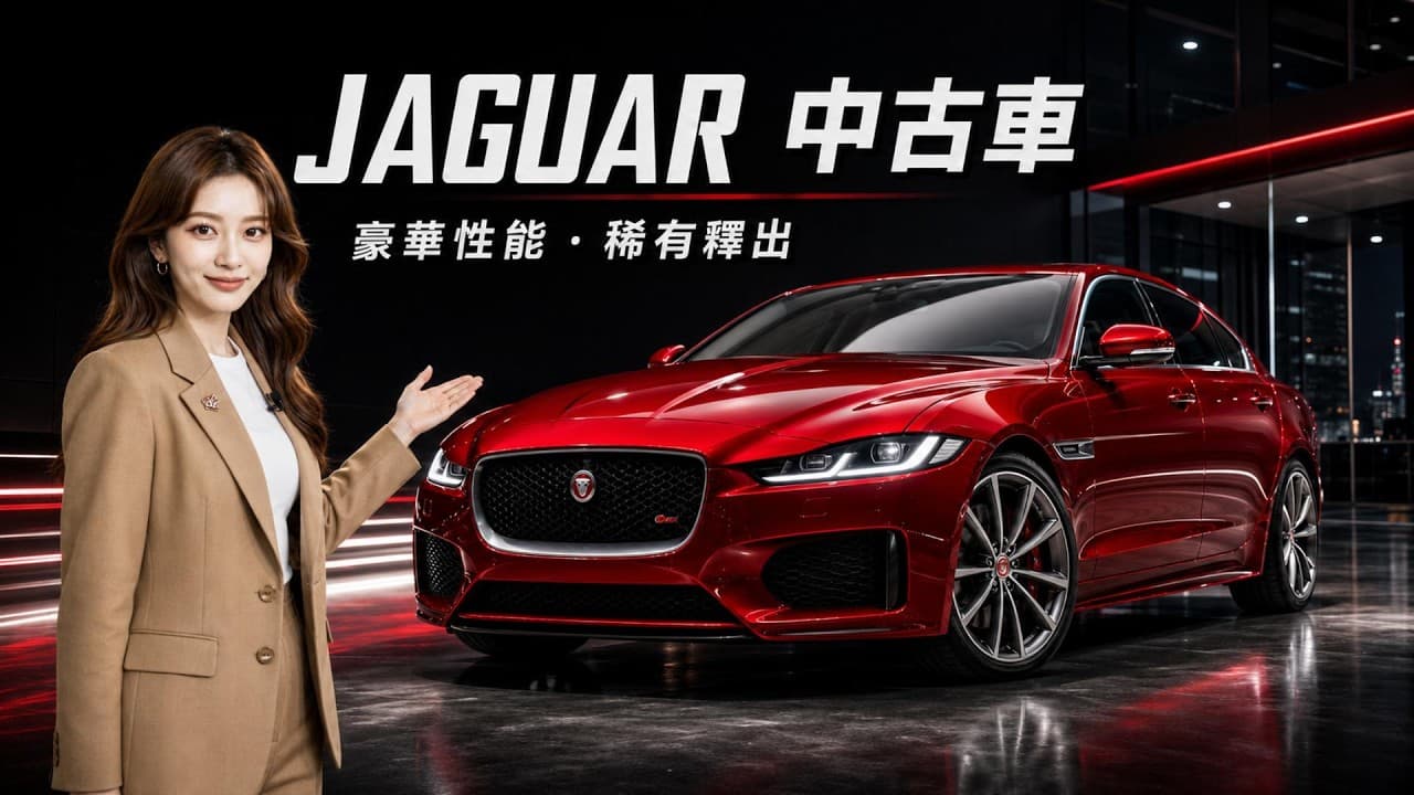  Jaguar中古車-AI虛擬人商品介紹